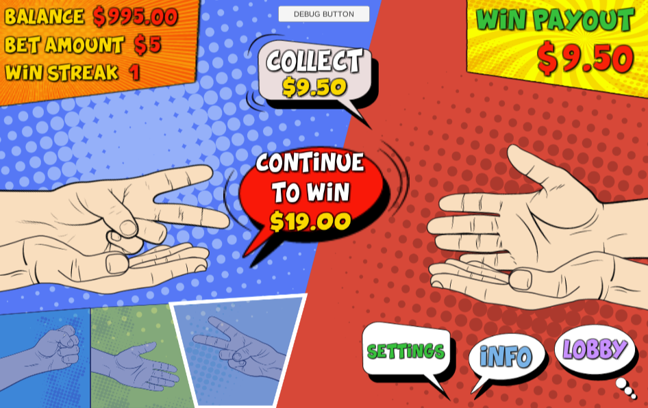 Speel Rock, Paper, Scissors