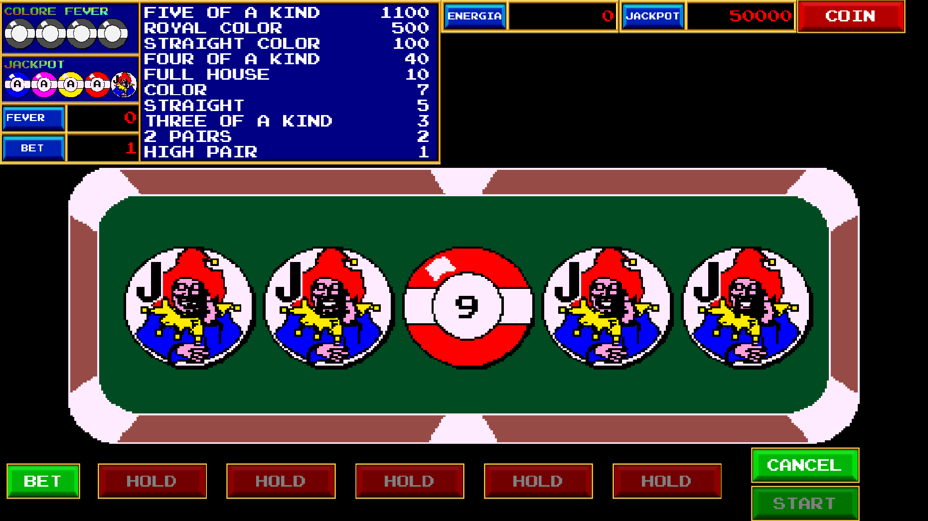 Laruin ang New Pool10 Video Poker