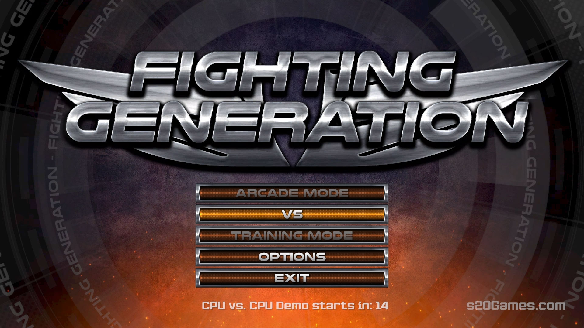 玩 Fighting Generation Demo