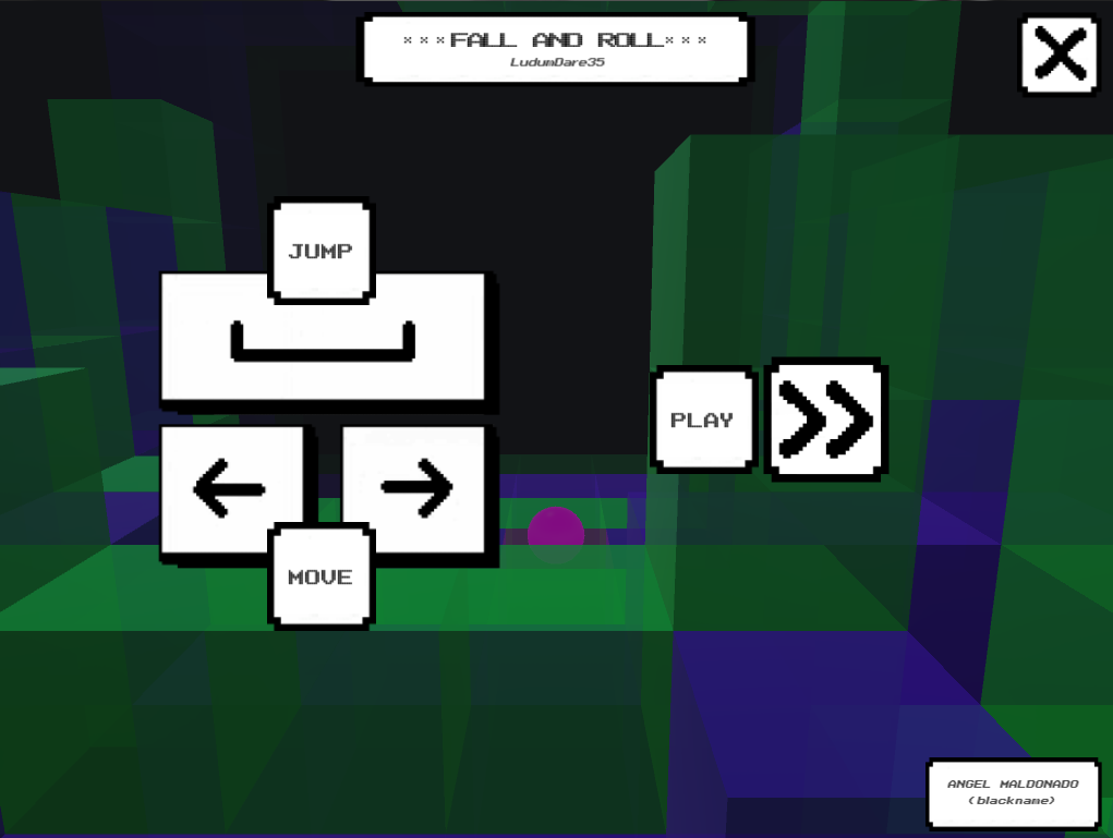 Играть в Fall and Roll