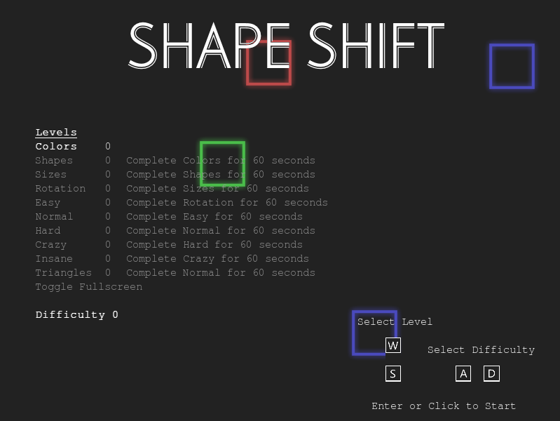 Hraj Shape Shift