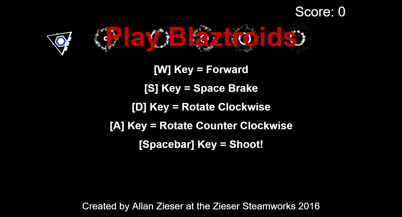 Играть в Blaztroids