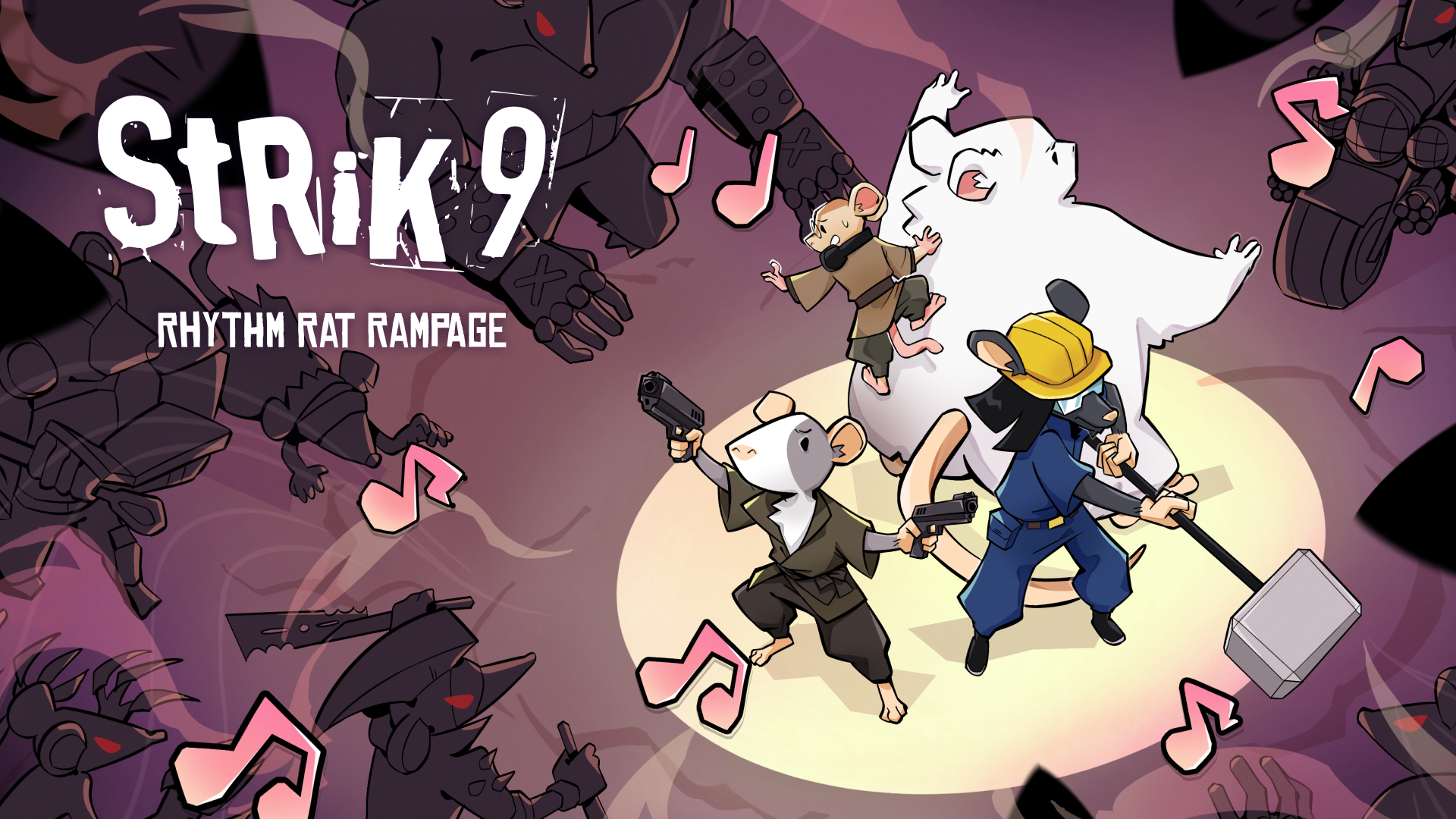 Juega a Strik9: Rhythm Rat Rampage
