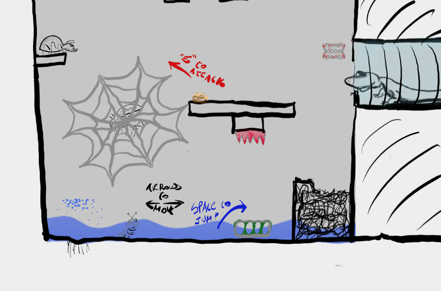 Juega a Bruce, the escaping ant