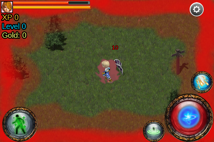 Gioca a ARPG - bloody screen mod