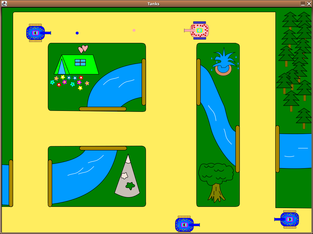 Gioca a Chase of Tanks