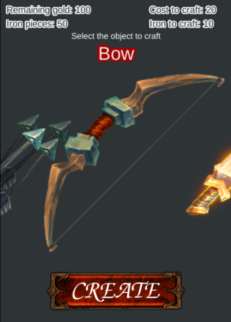 Hrát ARPG-"Crafting items"