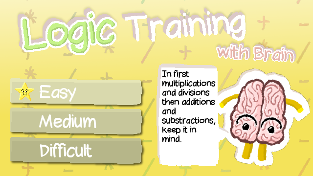 Spela Logic Training with Brain