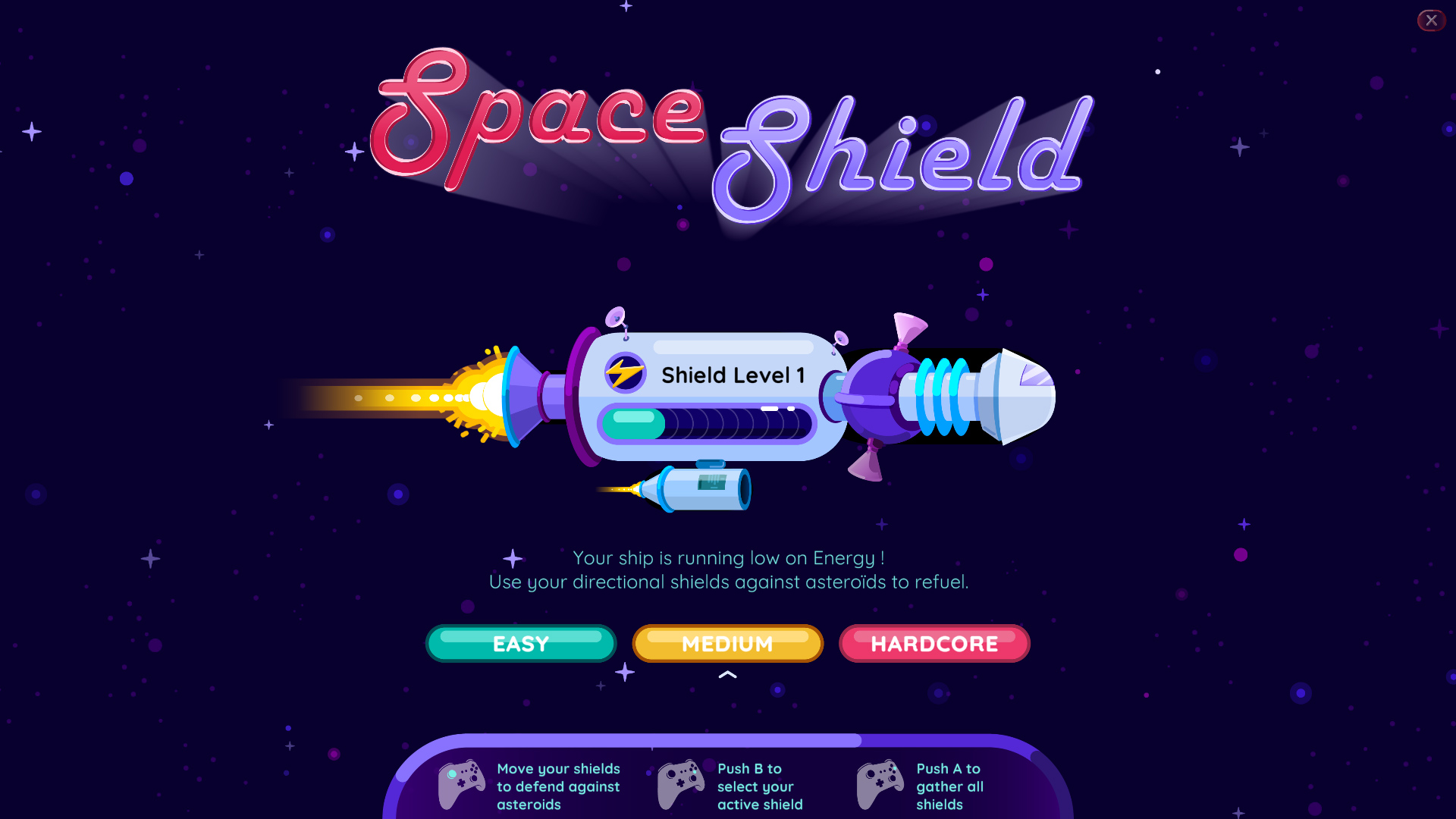 Mainkan Space Shield