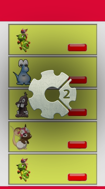 Speel To make a scrolling menu