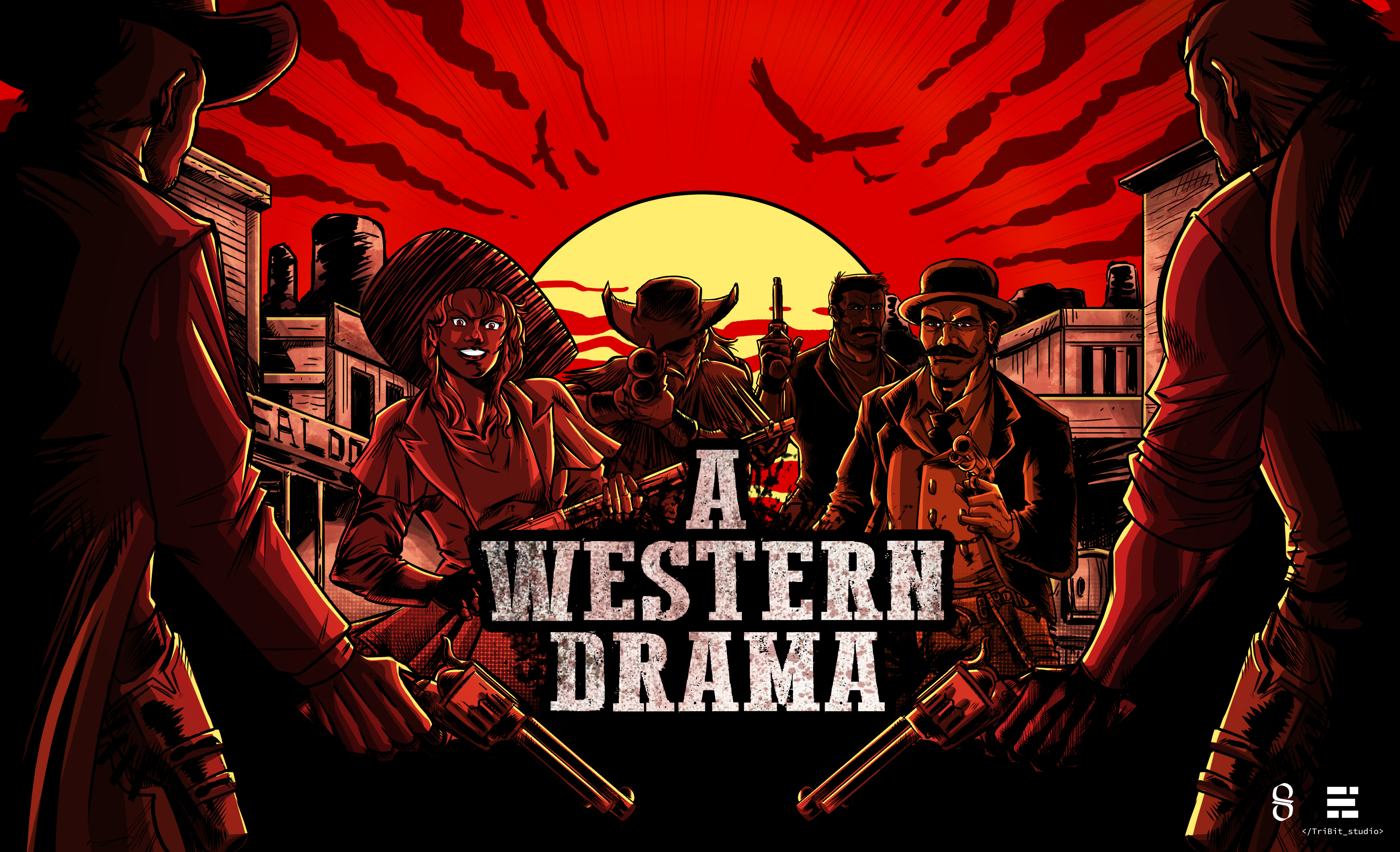 العب A Western Drama