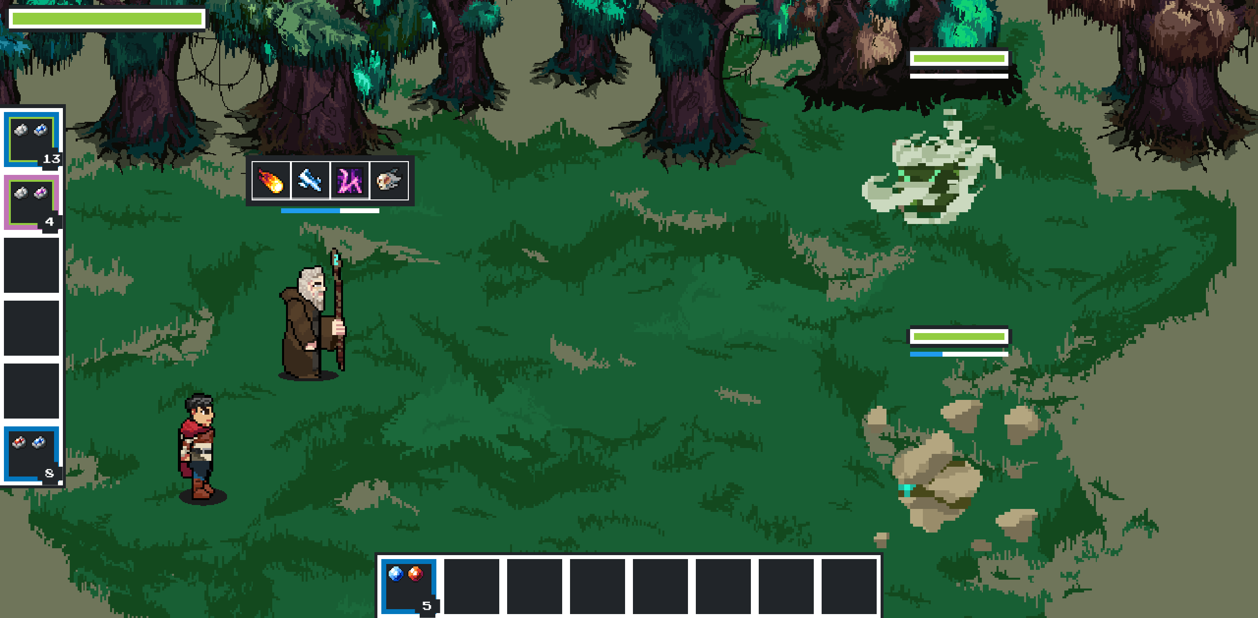 Παίξε Blind wizard's assistant