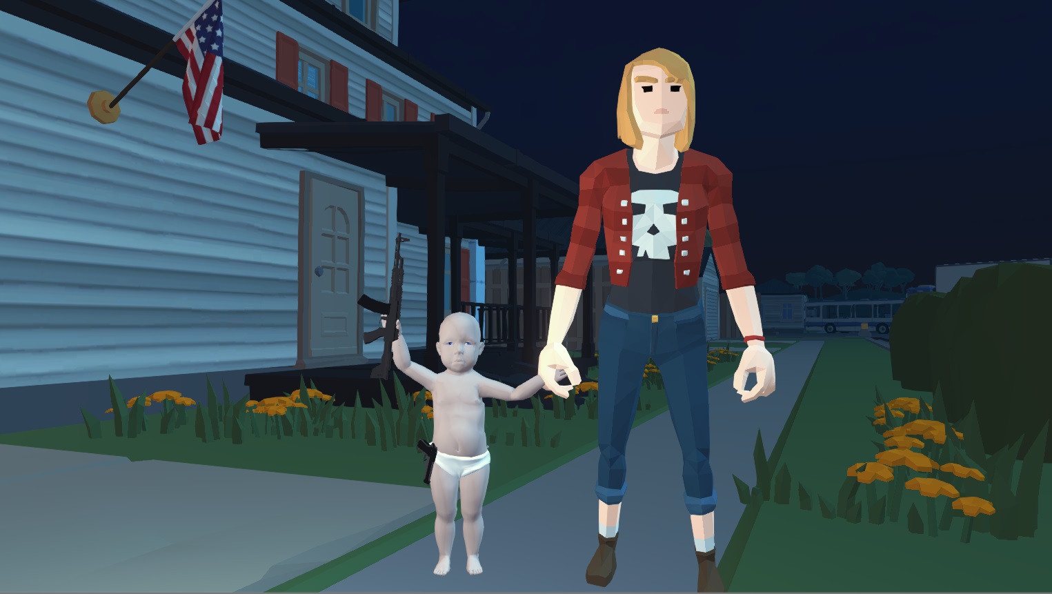 Joue à The patriots baby edition