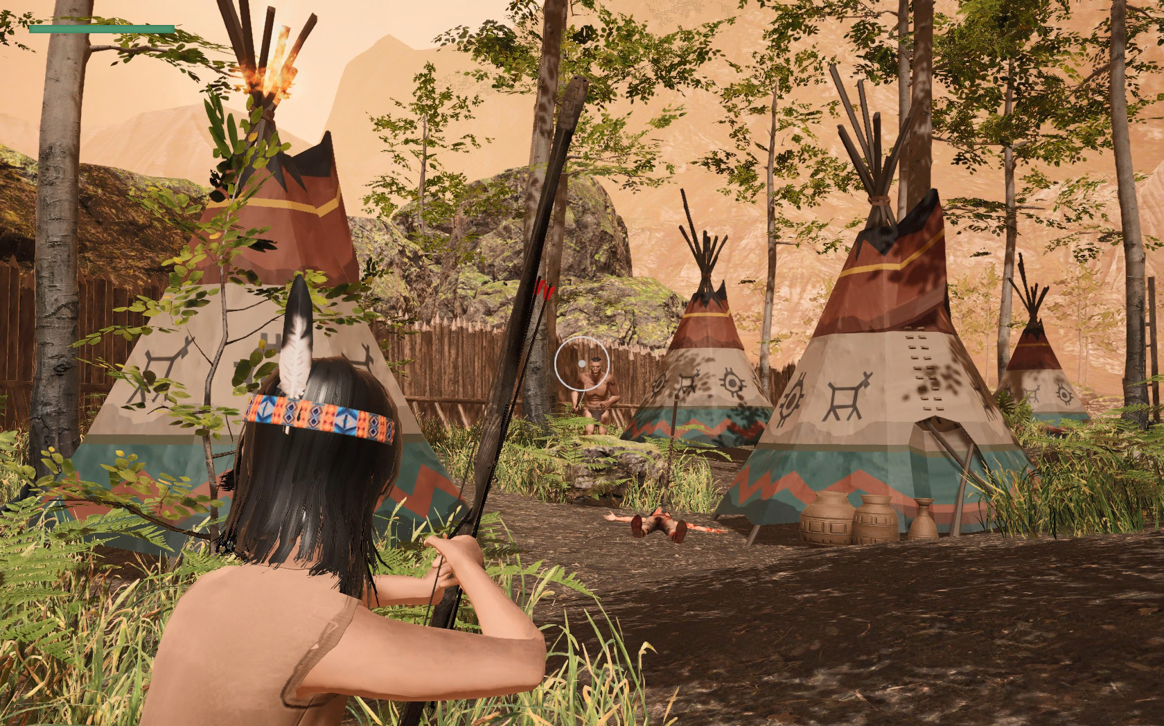 Играть в Wounded Summer : Browser