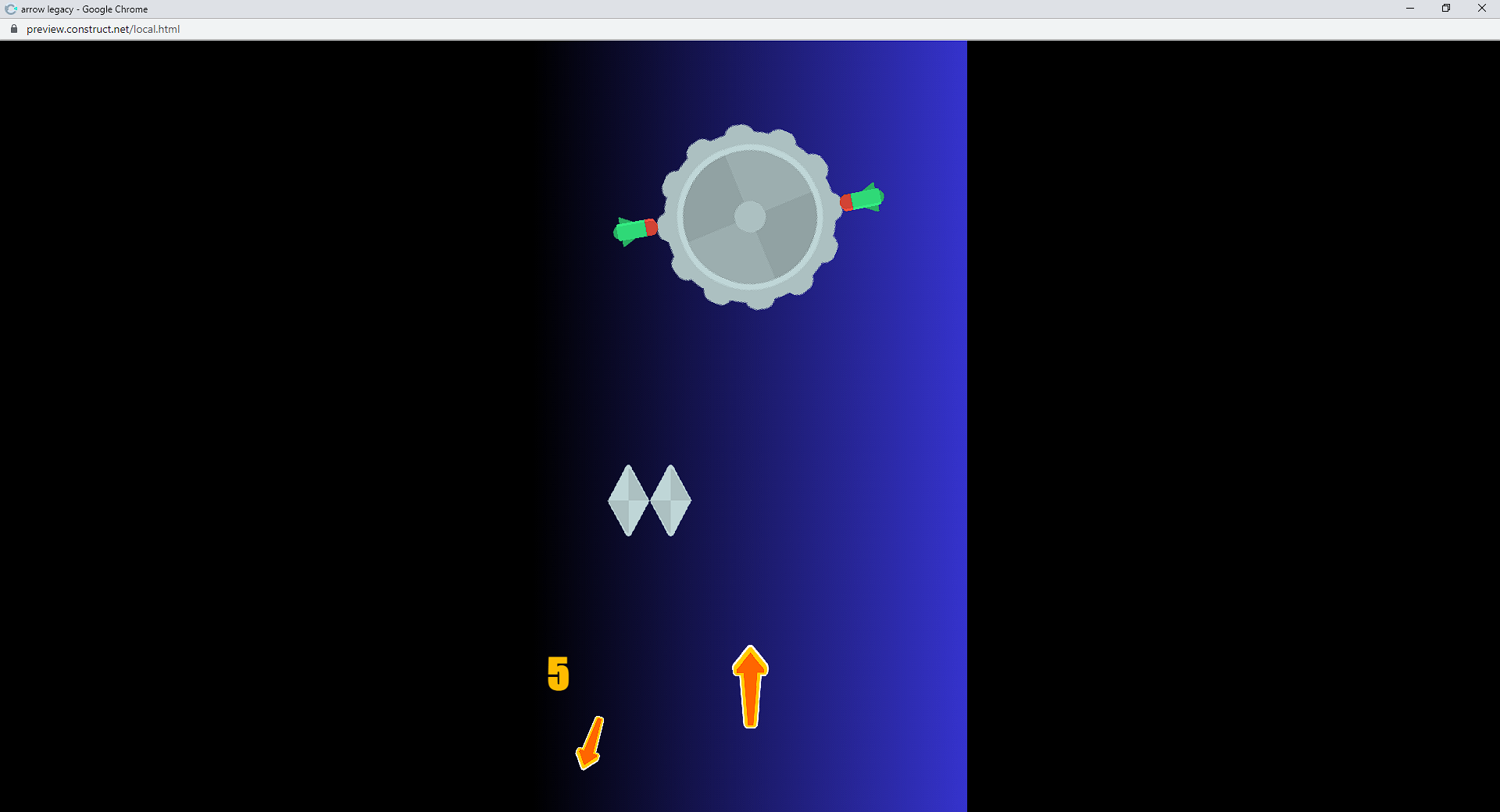 arrow legacyをプレイする