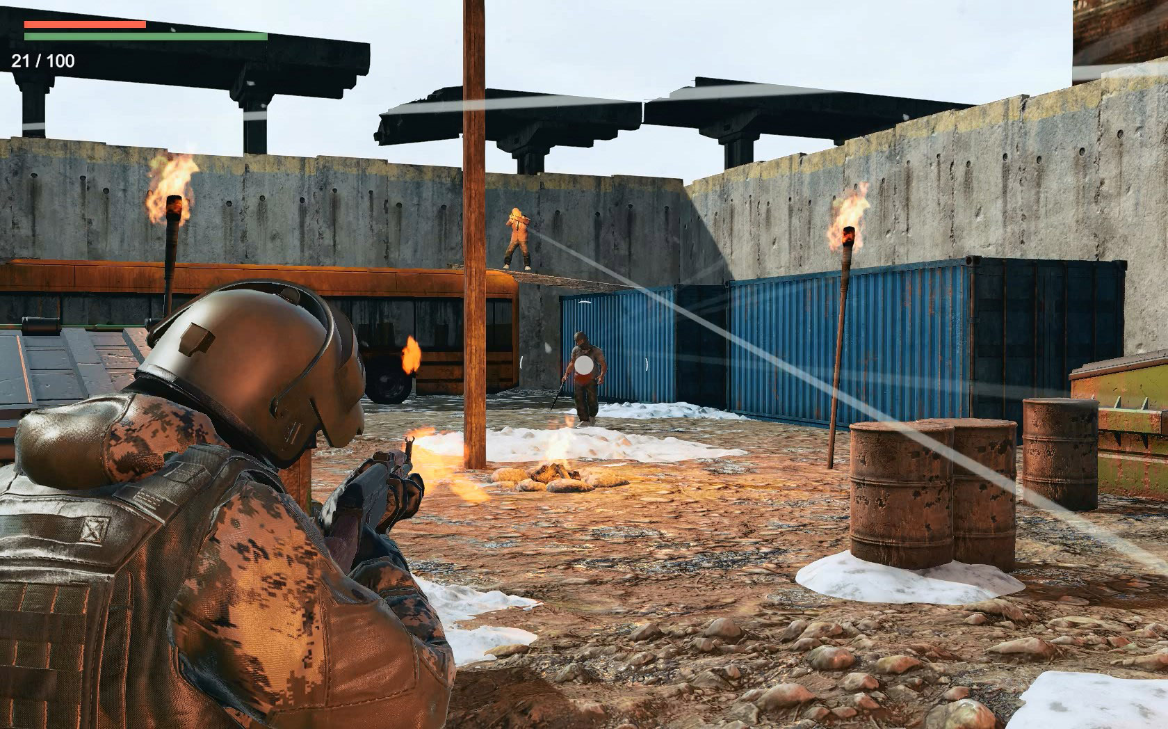 Speel Soldier of Homeland Webgl