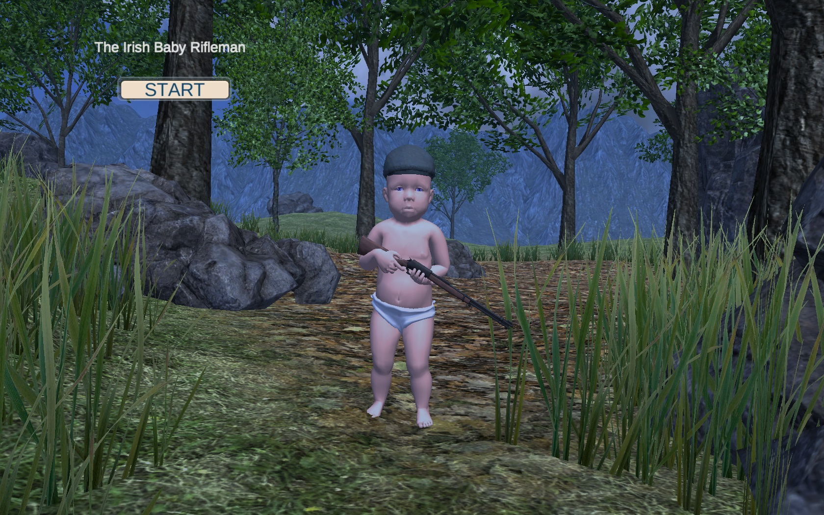 Pelaa Irish Baby Rifleman: web