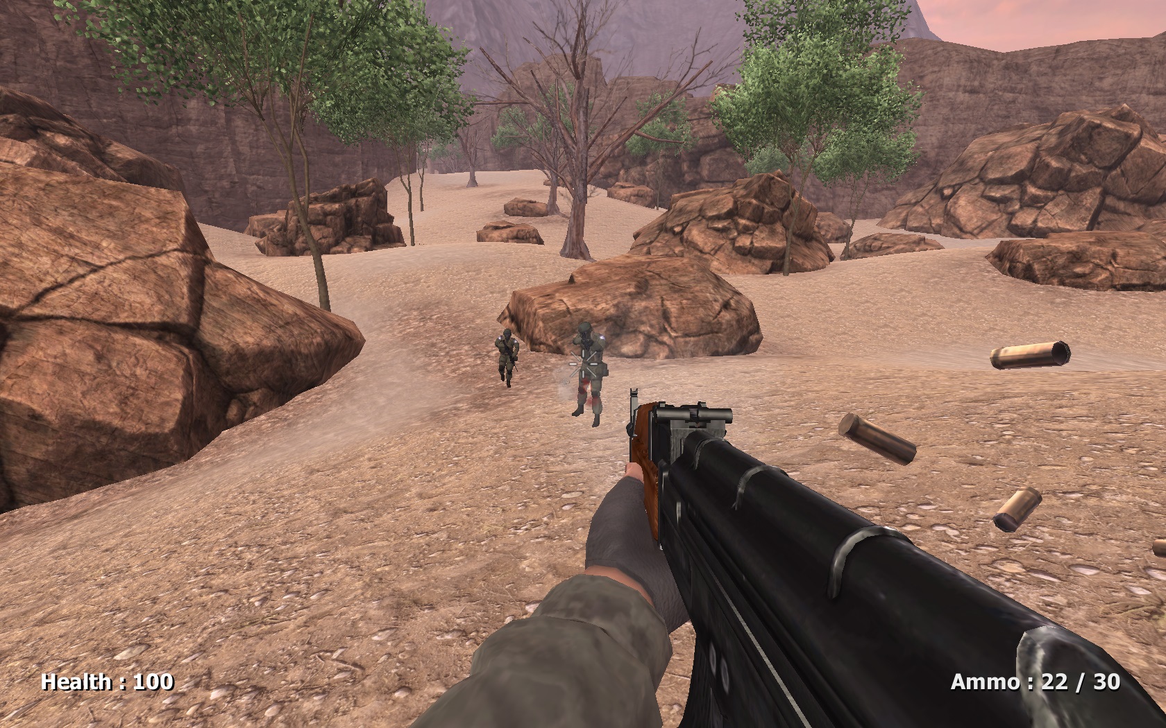Hrát Soldier of Sahara FPS web