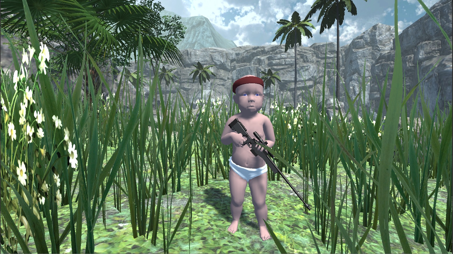 العب Baby Sniper In Vietnam:wb