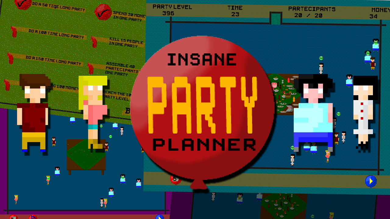 Joue à Insane Party Planner