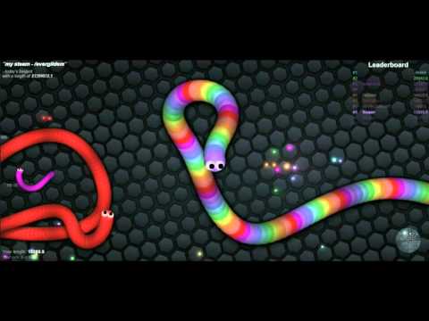 Играть в slither.io