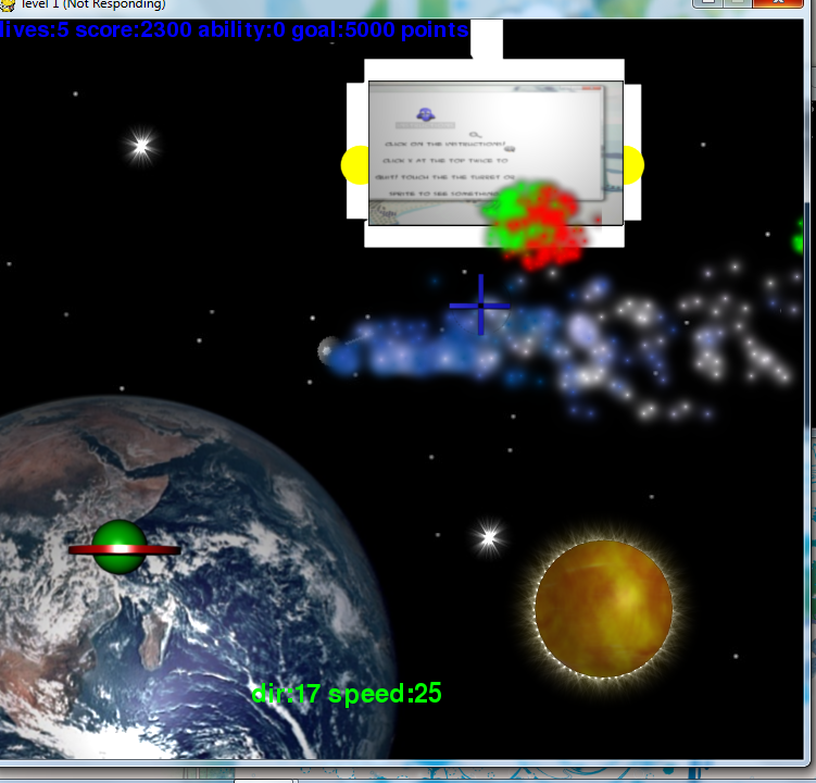 space game 2 demoをプレイする