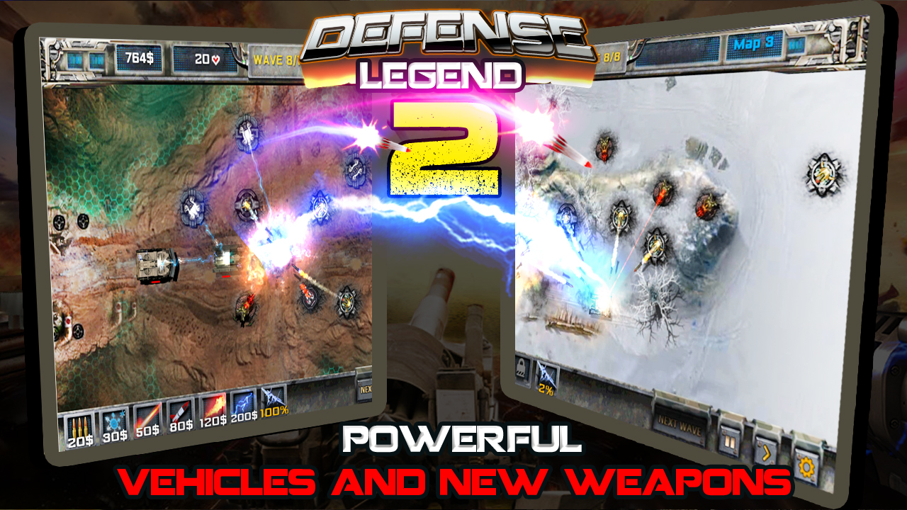 Spiele Defense Legend 2