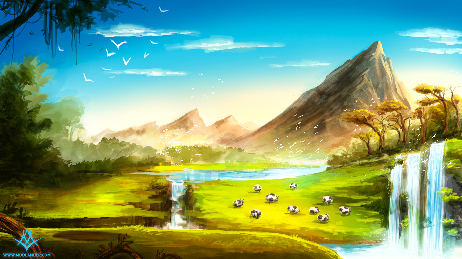 玩 Moo Lander /prototype/