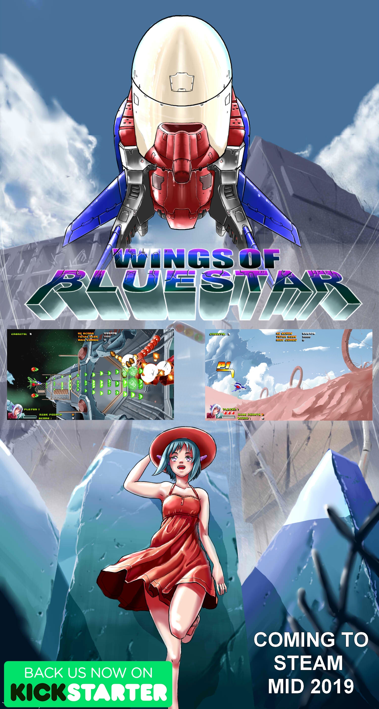 Играть в Wings Of Bluestar