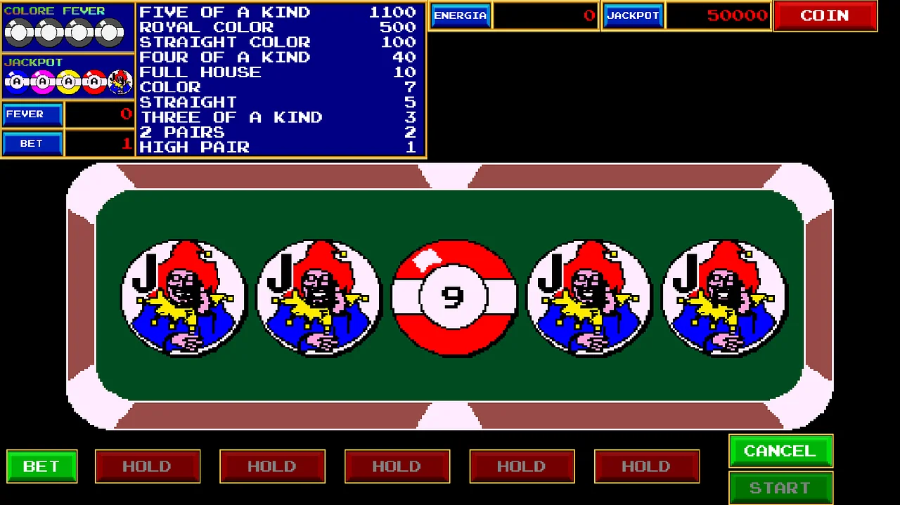 Παίξε New Pool10 Video Poker