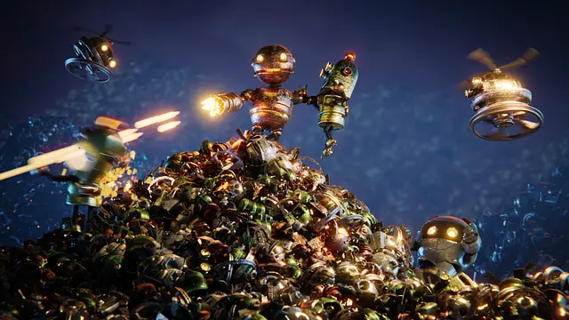 Играть в Robo-Butcher