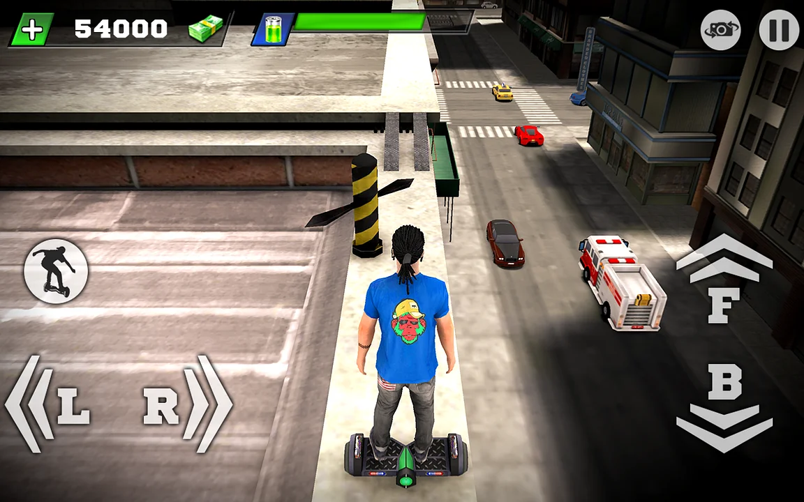 ExtremeBalancerHoverboardをプレイする