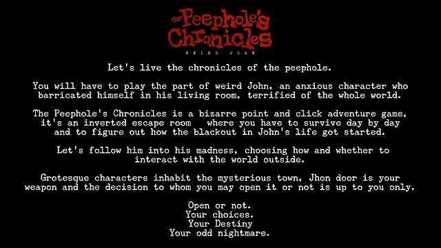 The Peephole's Chronicles - Imágenes