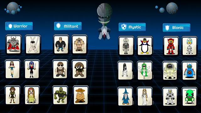 Mindframe Arena - หน้าจอ