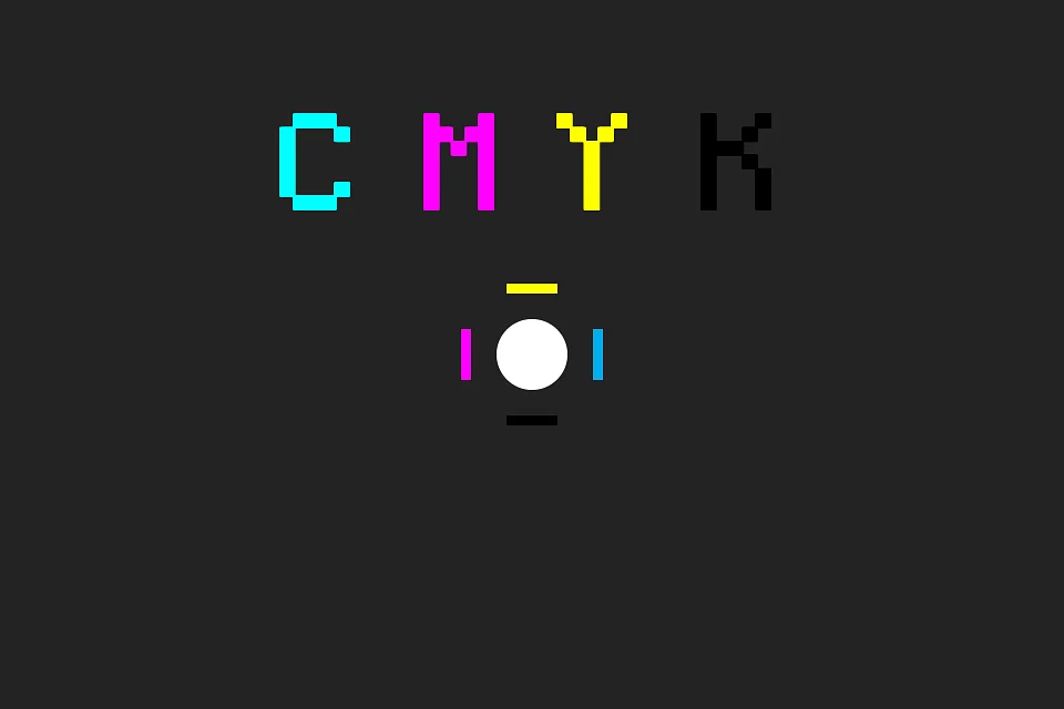 Joue à CMYK