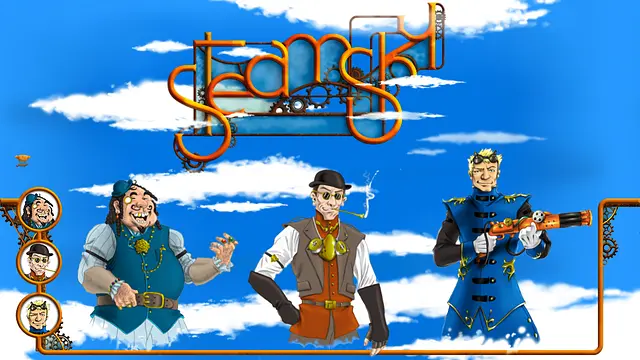 SteamSky - หน้าจอ