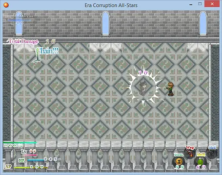 E.C All-Stars - หน้าจอ