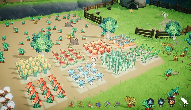 Lumiterra - หน้าจอ