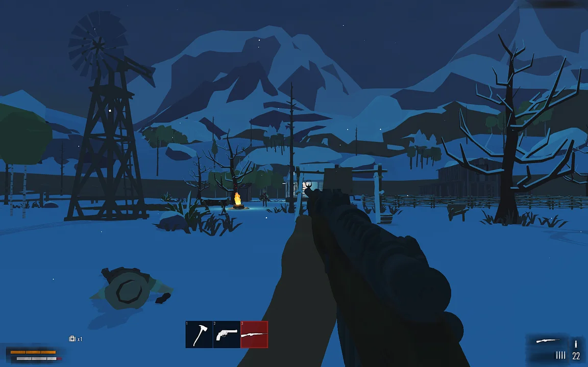 Играть в Wounded Winter FPS