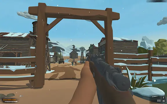 Wounded Winter FPS - الشاشات