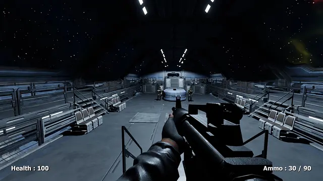 Bullet and cry in space - 图片