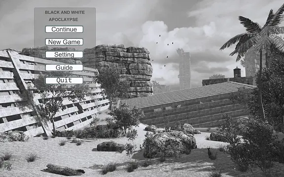 Black And White Apocalyps - Gambar