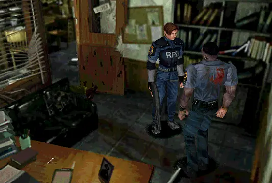 Resident Evil 2 - หน้าจอ
