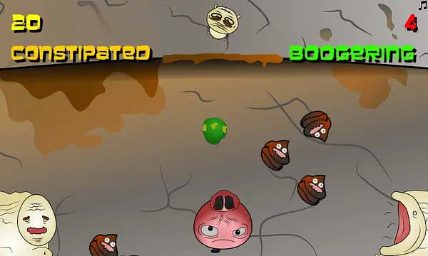 Poo Eater - หน้าจอ