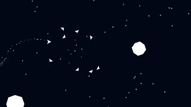 Space Adv Asteroids - หน้าจอ