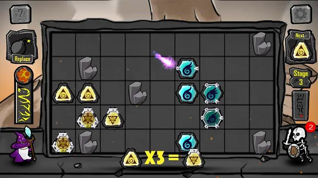 Wizard Puzzle - الشاشات