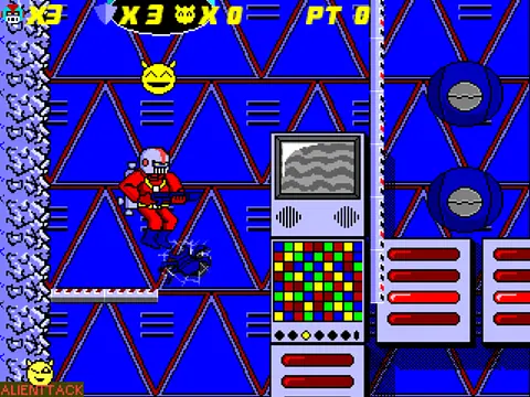 Alienttack - Skärmdumpar