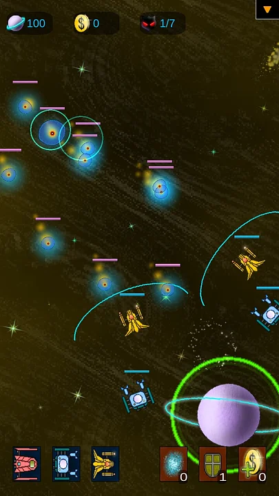 Speel Cosmo Defense