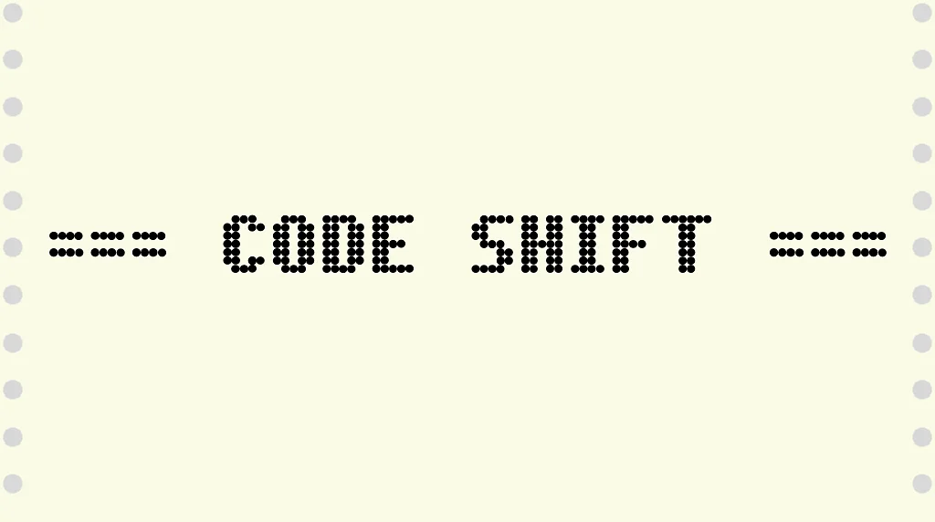 Speel Code Shift
