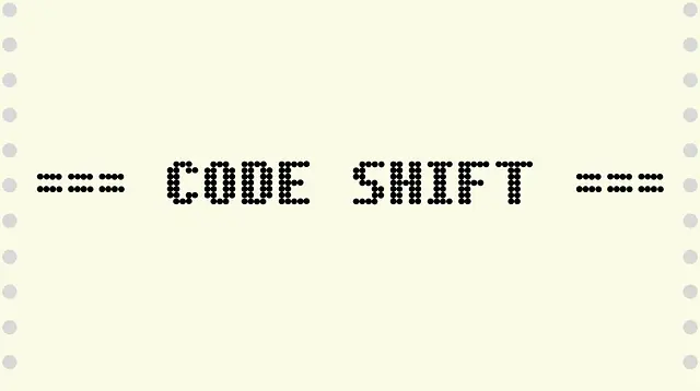 Spiele Code Shift